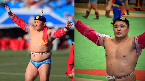 Дархан аварга Н.Батсуурь, аймгийн заан Ч.Хасчулуу нар өнгөлсөн наадмууд